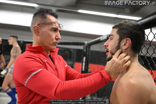 2023-11-18 Milano in the Cage 11 01574 IMMAF - Federico Pintus-Fabio Gsell